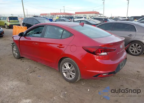 2019 Hyundai Elantra Sel from USA, damaged, VIN 5NPD84LF2KH479111